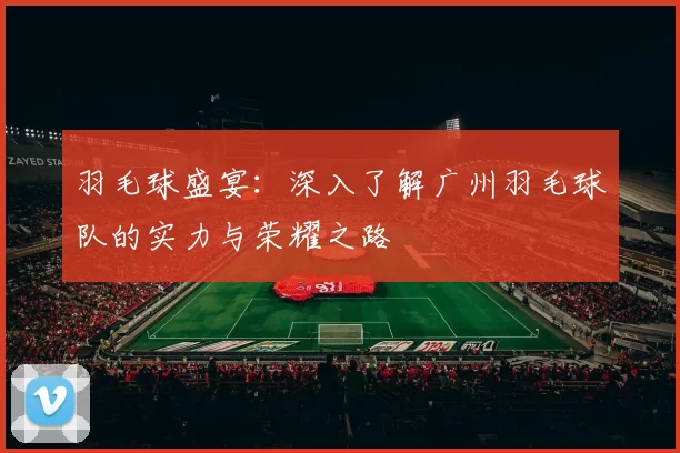 羽毛球盛宴：深入了解广州羽毛球队的实力与荣耀之路