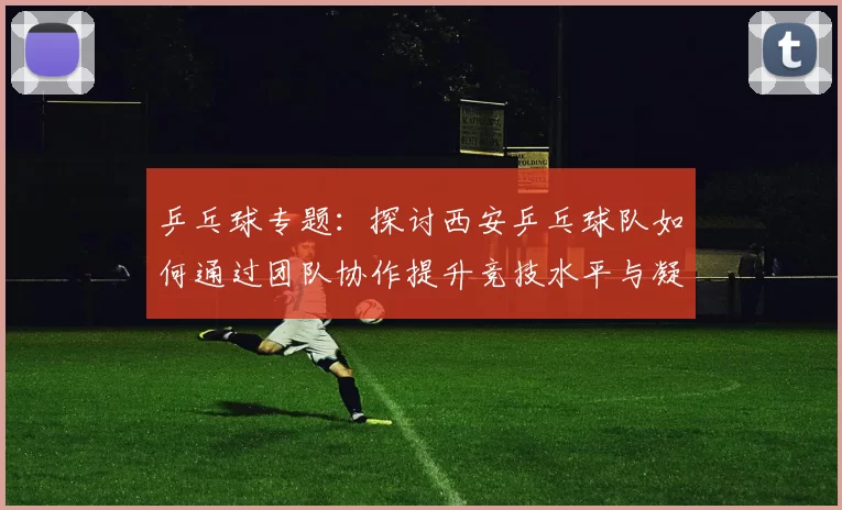 乒乓球专题：探讨西安乒乓球队如何通过团队协作提升竞技水平与凝聚力