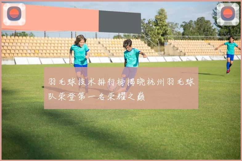 羽毛球技术排行榜揭晓杭州羽毛球队荣登第一名荣耀之巅