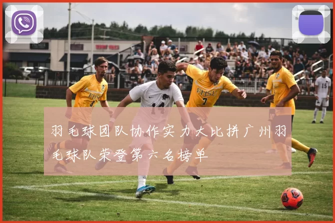 羽毛球团队协作实力大比拼广州羽毛球队荣登第六名榜单