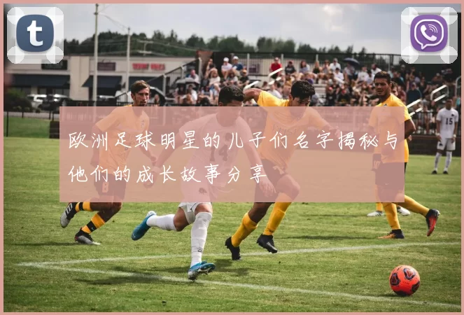 欧洲足球明星的儿子们名字揭秘与他们的成长故事分享